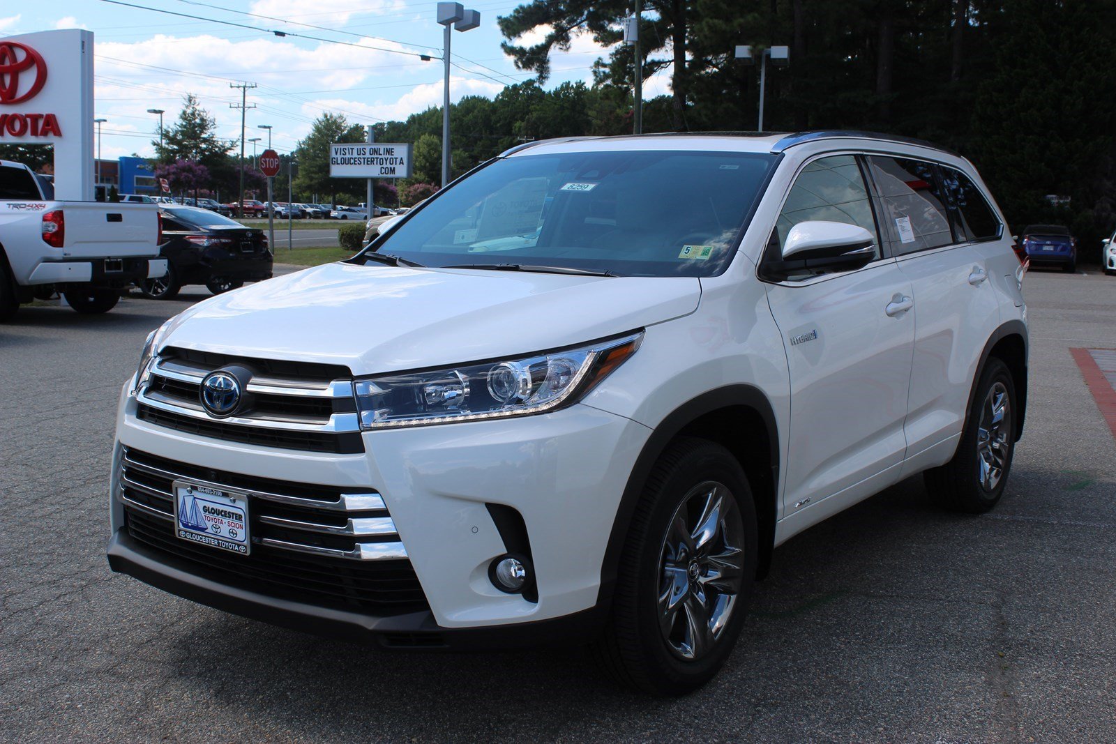 New 2018 Toyota Highlander Hybrid Limited Platinum Sport Utility in ...