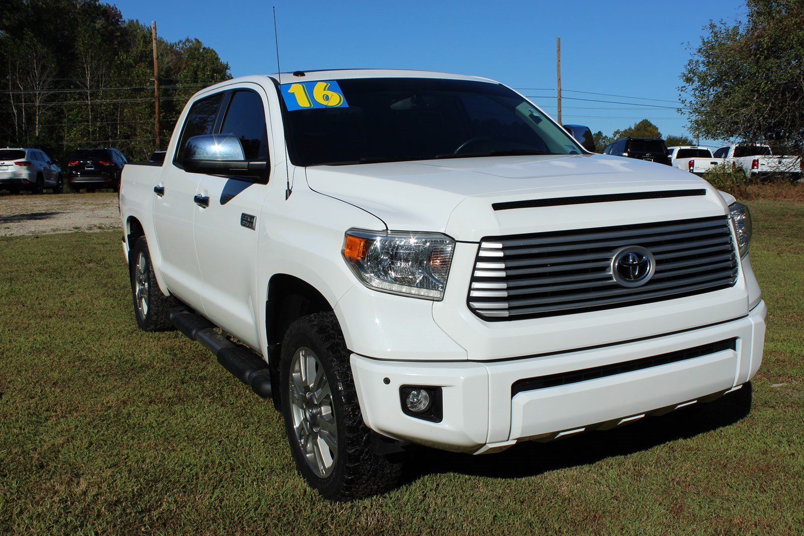 Pre-Owned 2016 Toyota Tundra 4WD Truck Platinum Crew Cab Pickup In ...